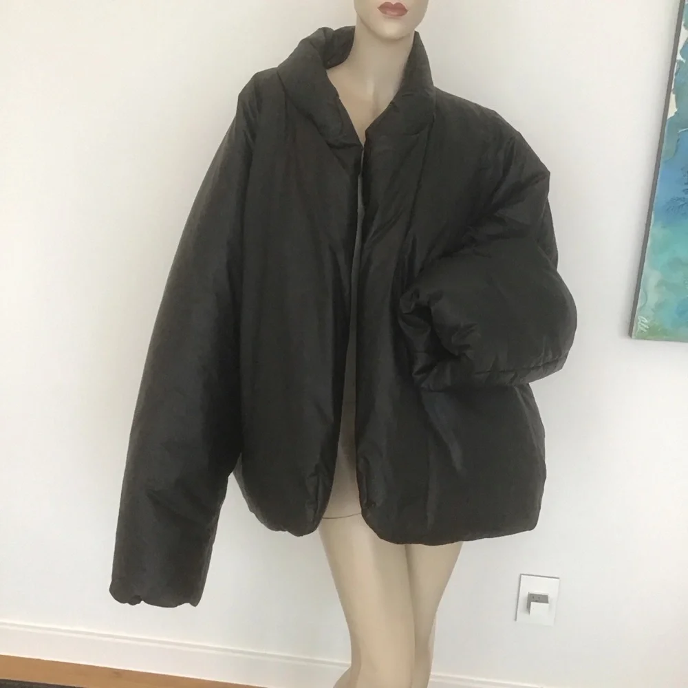 Yeezy x Gap YZY Mens Black Coated Cotton‎ Round Puffer Jacket FW 21 XXXL 3XL